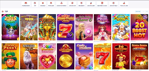 Sélection des meilleurs jeux de casino en ligne sur Tikitaka Casino